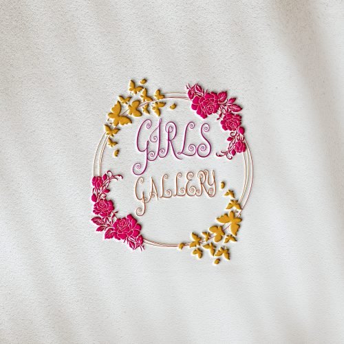 Paper Logo Mockup by GraphicsFamily.com